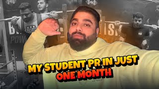 Jatin Dagar squat pr in just 1 month 🤫😳 | Bhaskar Powerlifting