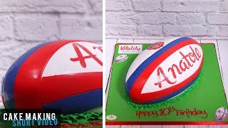 Rugby Ball Cake