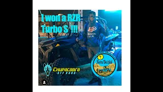 HOW I WON A RZR TURBO S AT TIERRA DEL SOL IN 2019 | CHUPACABRA OFFROAD #SHORTS