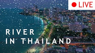 Thailand Pattaya LIVE. Lot Rain Today 2023