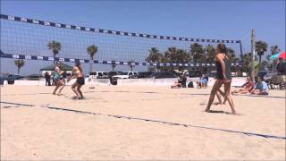 01 May 2016 Ocean Beach Tourney - Sydney Ely & Jane Petrie