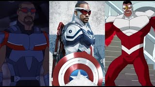 Evolution of Falcon/Captain America (Sam Wilson) In Tv Shows & Movies (2024)