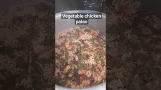 chicken vegetable palao #palao #chicken #recipe #youtubeshorts #news #viral #fyp #food