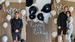 SURPRISING MY BOYFRIEND FOR HIS BIRTHDAY!!