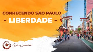 Batendo perna pelo bairro LIBERDADE em São Paulo