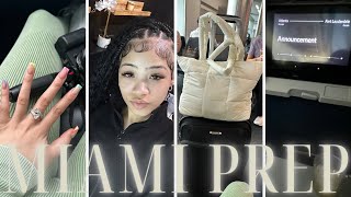 full grwm for miami (opening packages, nails/toes, packing, wax, hair, lashes)