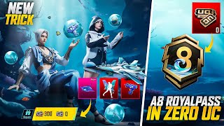 A8 Royal Pass With Zero Uc | Get Free Uc From Pubg Mobile | New Free Uc Event