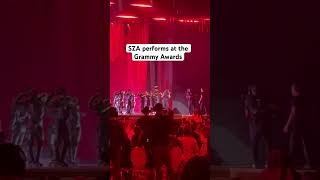 SZA performs at the Grammmy Awards #sza #rnbmusic #concert ert