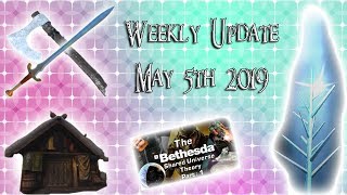 Weekly Schedule Update: May 5th 2019