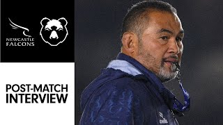 Pat Lam on Bristol Bears' victory over Newcastle Falcons