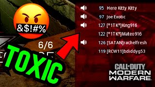 MOST TOXIC HARDCORE SEARCH AND DESTROY GAME ON MODERN WARFARE!!