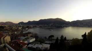 Time Lapse - Tramonto lago di Como