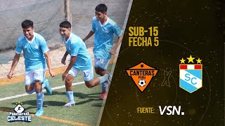 Canteras Perú 0-3 Sporting Cristal | Torneo Élite Federación Sub-15 | Formativo Celeste