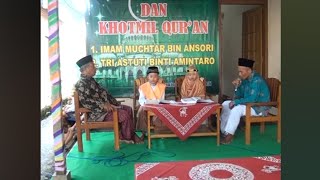 WALIMATUL KHITAN & KHOTMIL QUR AN IMAM MUCHTAR BIN ANSORI DENGAN TRI ASTUTI BINTI AMINTARO 30052016