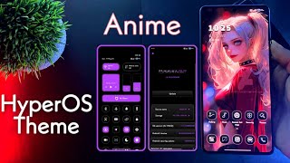 HyperOS Anime Theme For Any Xiaomi Devices | New System Ui | #hyperos