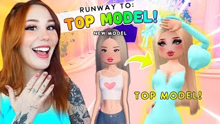 🔴NEW MODEL TO TOP MODEL! Runway To Top Model in DTI! Dress To Impress on Roblox