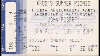 John Fogerty-  Shoreline Amphitheatre,  Mountain View,  CA. August 17, 1997