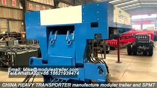 Gooseneck, Hydraulic Gosoeneck of Modular Trailer, compatible Goldhofer THPSL,modulestrailer.com