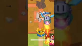 Can Level 14 Inferno Dragon 3 Crown Level 2 Towers? #shorts #clashroyale #clashshorts