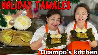 Kapampangan Special Tamales para sa holidays!