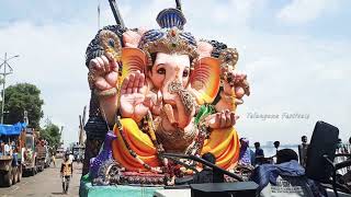 Biggest Ganesh Nimajjanam | Ganesh Nimajjanam In TankBund HussainSagar 2021 Hyderabad