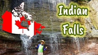 WATERFALLS  🏞 INDIAN FALLS  ONTARIO 🍁.