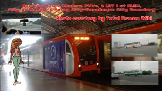 Hunting Buses, Modern PUVs, LRT 1 Trains at NLEX, City of Manila, & Pasay City-Parañaque Boundary