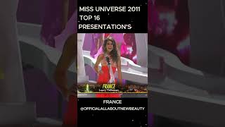 Miss Universe 2011 Top 16 Presentation's.. #missuniverse #allaboutnewbeauty