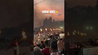 Ganga Aarti Rishikesh📍 Places to visit in Rishikesh | #gangaaarti #trivenighat #youtubeshort