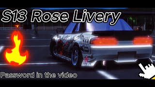 S13 Rose Livery 4k | Fr legends