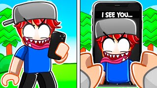 HORROR Prank On My Friends in Roblox Snapchat!