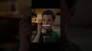 Sheldon caught a virus #youngsheldon