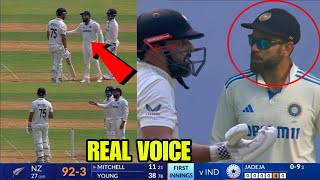 Heated argument of Rohit Sharma and Virat Kohli with Daryl Mitchell caught on STUMP MIC |