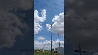 Cotton Candies on Sky 😍👌 #clouds #whiteclouds #ytshorts ##shorts #status  #viral @DhivyasDiary