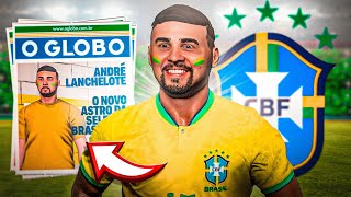 O início de ANDRÉ LANCHELOTTI na SELEÇÃO BRASILEIRA! FM 2024 #01