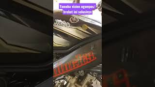 yamaha vixion ngempos/tidak mau di gas ini cara mengatasi nya video selengkapnya👇👇#shorts