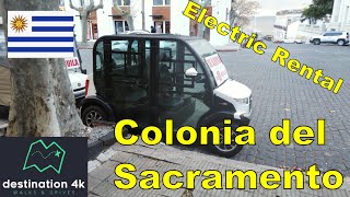 Colonia del Sacramento - Uruguay - electric car rental ride 4K