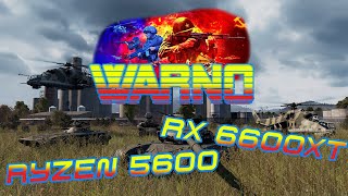 WARNO - TEST RYZEN 5600 + RX6600XT