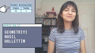 GEOMETRIDE 0'DAN 8'E NASIL ÇIKTIM? // Kaynak önerisi, motivasyon #YKS #TYT #AYT #YDT