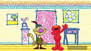 Nature Cat meets Elmo and his world