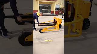 Custom handling equipment all rough terrain pallet truck   #manualstacker #smartforklift