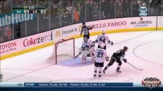 Anze Kopitar goal against Sharks (30.10.2013)