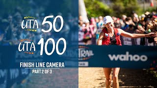 2 of 3 | 2023 Ultra-Trail Australia | Finish Line Camera | UTA50 and UTA100