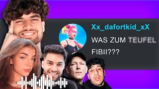 Mit VOICECHANGER von APORED, XFIBI, MONTE & UFO361 Kinder in FORTNITE pranken! 😂🔊