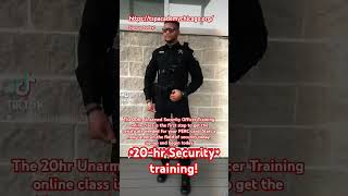 https://tspacademychicago.org/ 20-hr Online security training