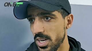 🎤 محمد أمين بن حميدة: "المهم ترشحنا للنهائي ... اي لاعب يلعب في الترجي متعرض لضغوطات