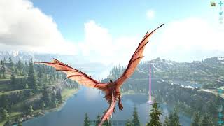 ARK Fire Wyvern - Valguero fly