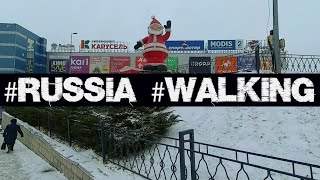 /Russia,​​ walking in Volgograd​​/ Прогулка в снегопад по Бульвару 30-летия Победы, г.Волгоград