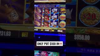 $100 in, over $1000 out‼️ Dollar Storm #Shorts #slots #gambling #chumbaqueen