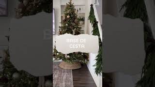 ÁRBOL DE NAVIDAD TENDENCIA DE BASES 2024  🎄 #navidad #decoraciones #diynavidad #merrychristmas